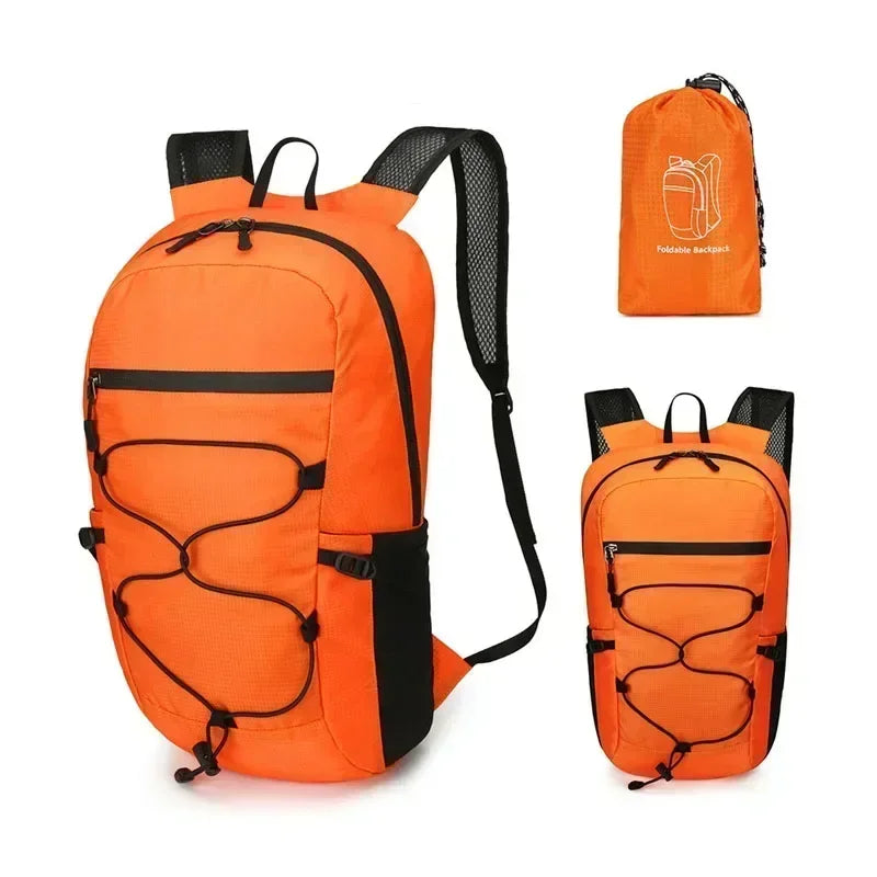 Sac à dos pliable de randonnée 20 L en nylon