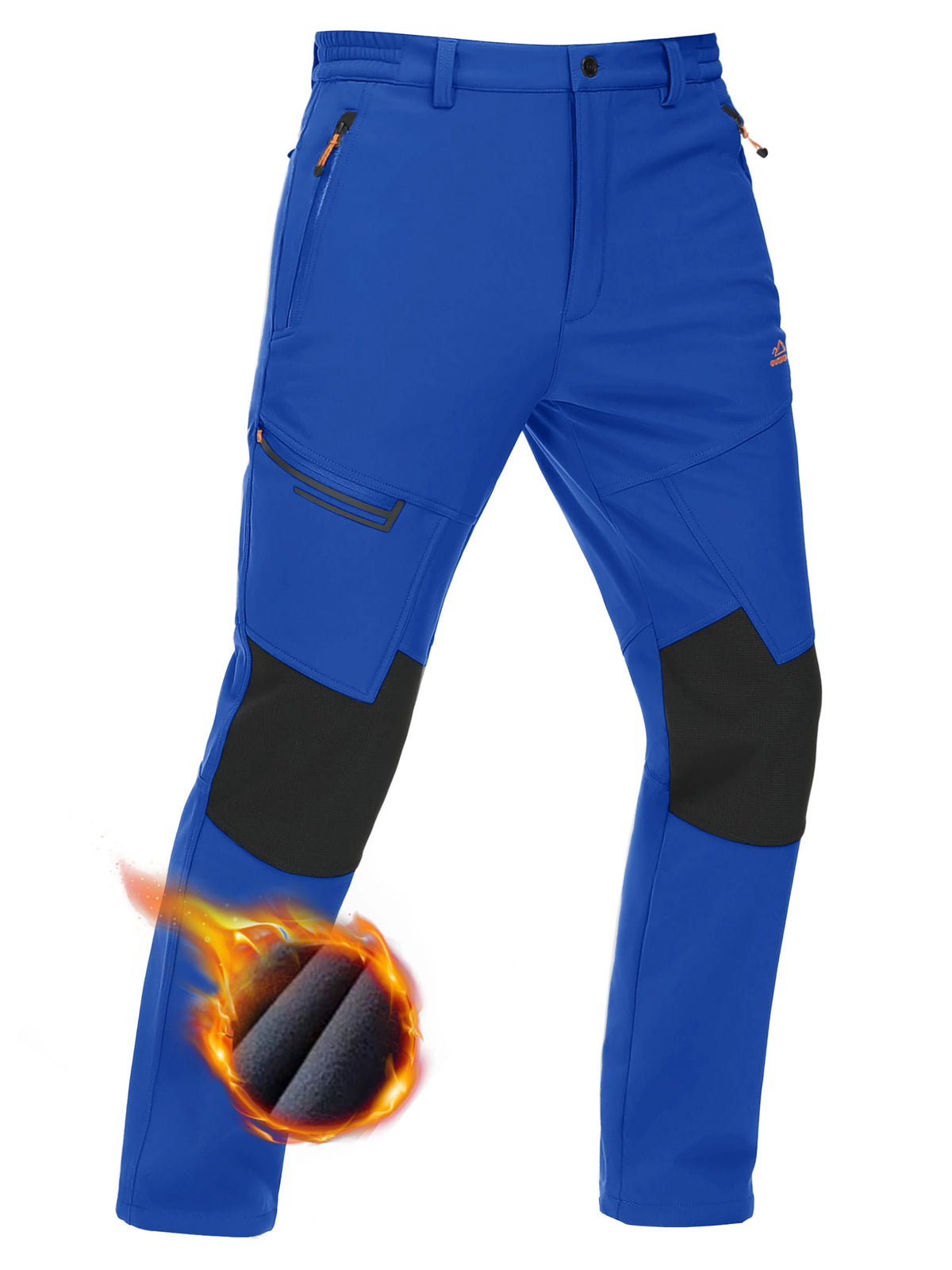 Pantalon softshell doublé polaire homme