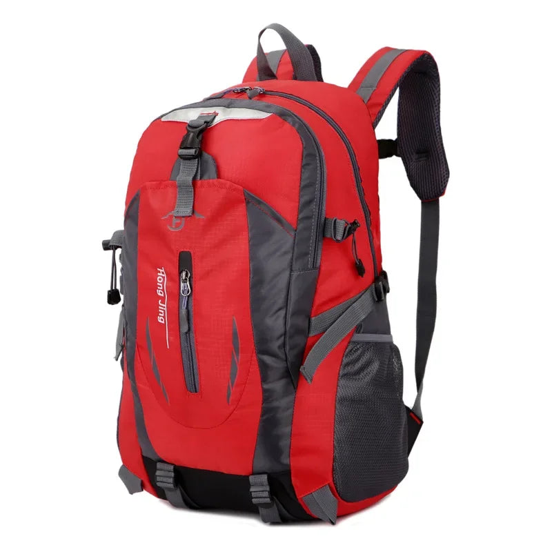Sac à dos de randonnée en nylon avec housse de pluie