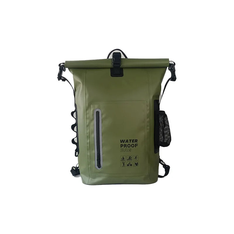Sac à dos étanche 25 L en PVC 500D