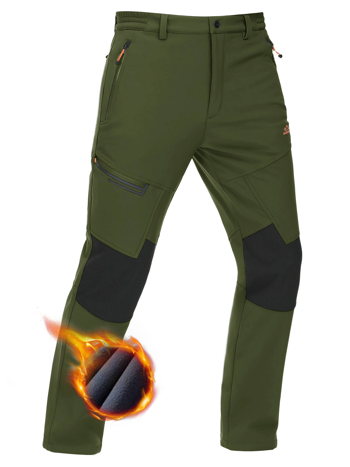 Pantalon softshell doublé polaire homme
