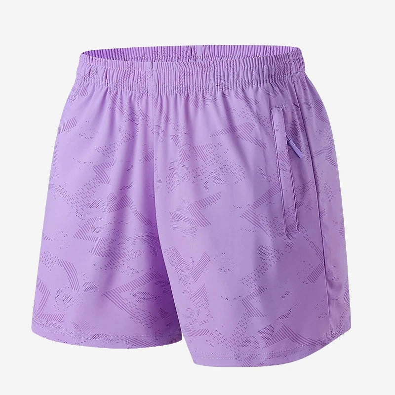 Short de sport femme à poche zippée