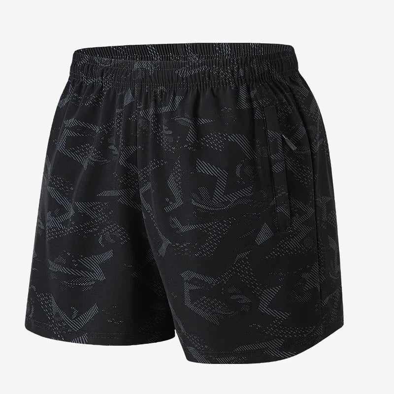 Short de sport femme à poche zippée