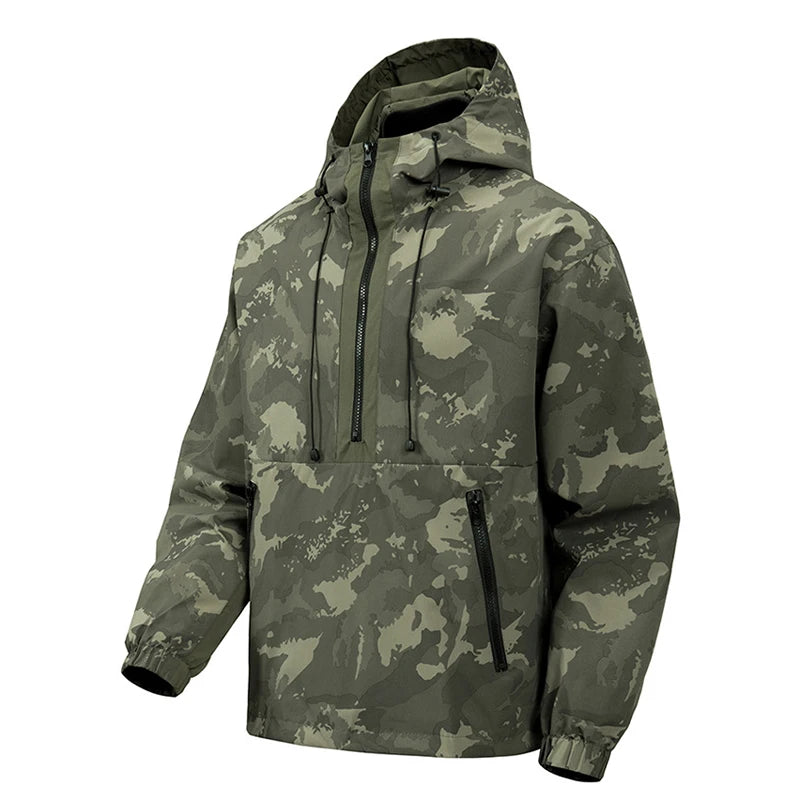 Anorak de randonnée imperméable homme