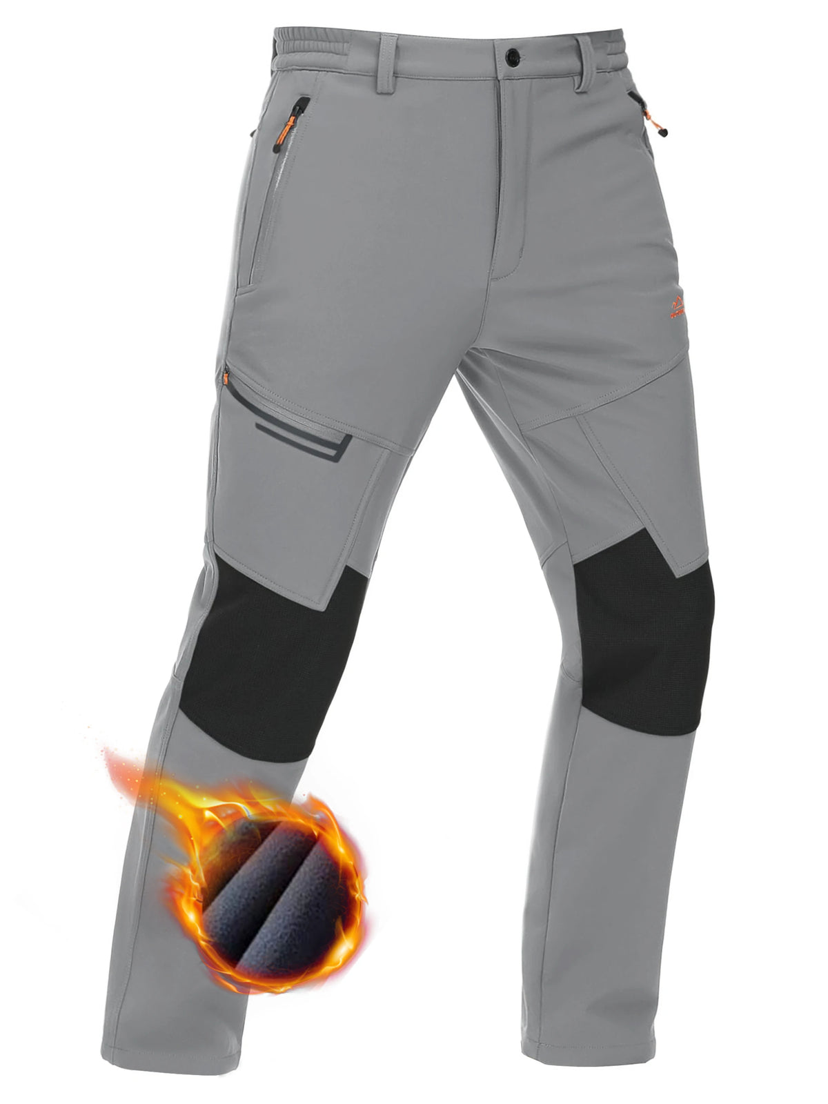 Pantalon softshell doublé polaire homme