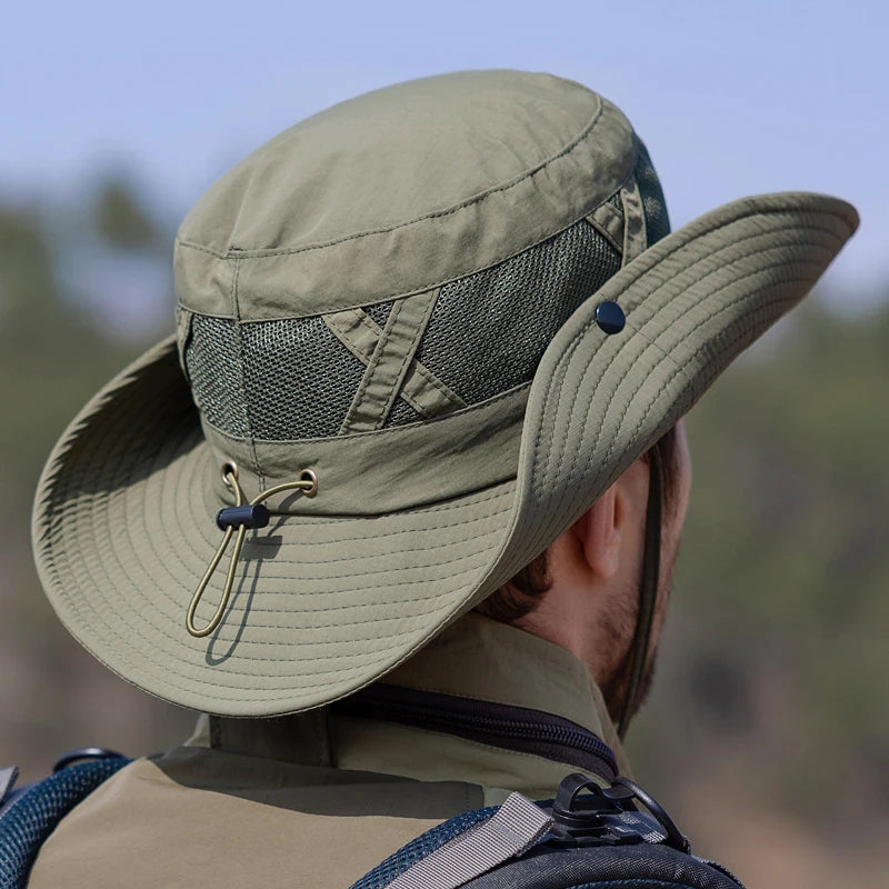 Chapeau de randonnée respirant