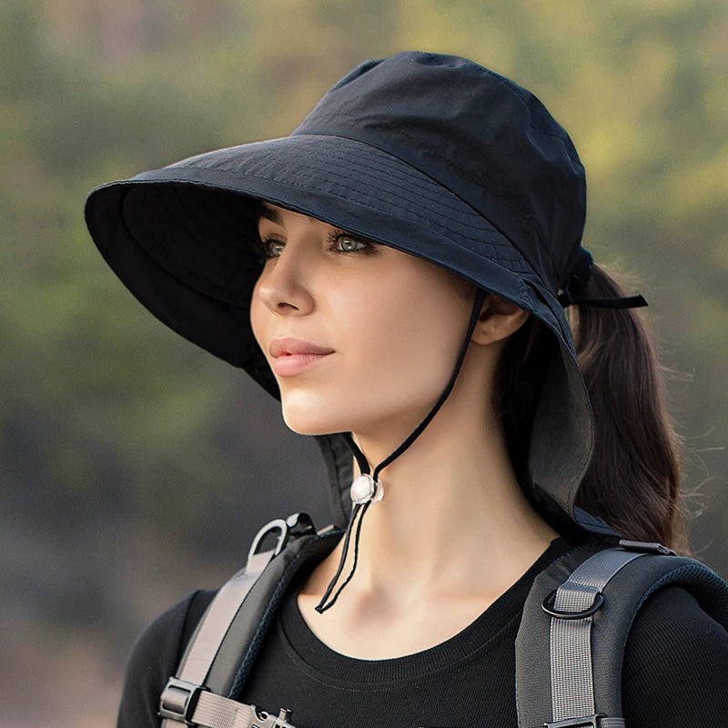 Chapeau randonnée cache soleil femme