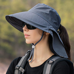 Chapeau randonnée cache soleil femme