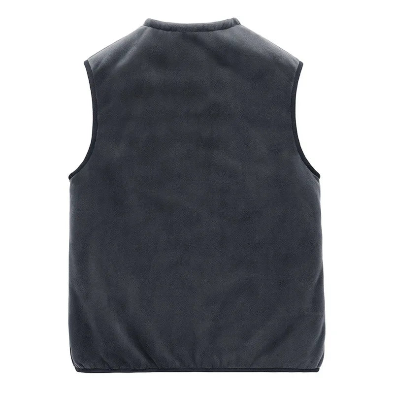 Gilet polaire sans manches homme