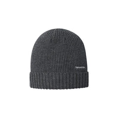 Bonnet à revers en laine, coloris bicolores