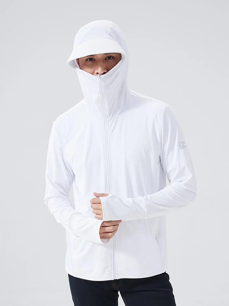 Veste d'été pour homme anti UV UPF 50+