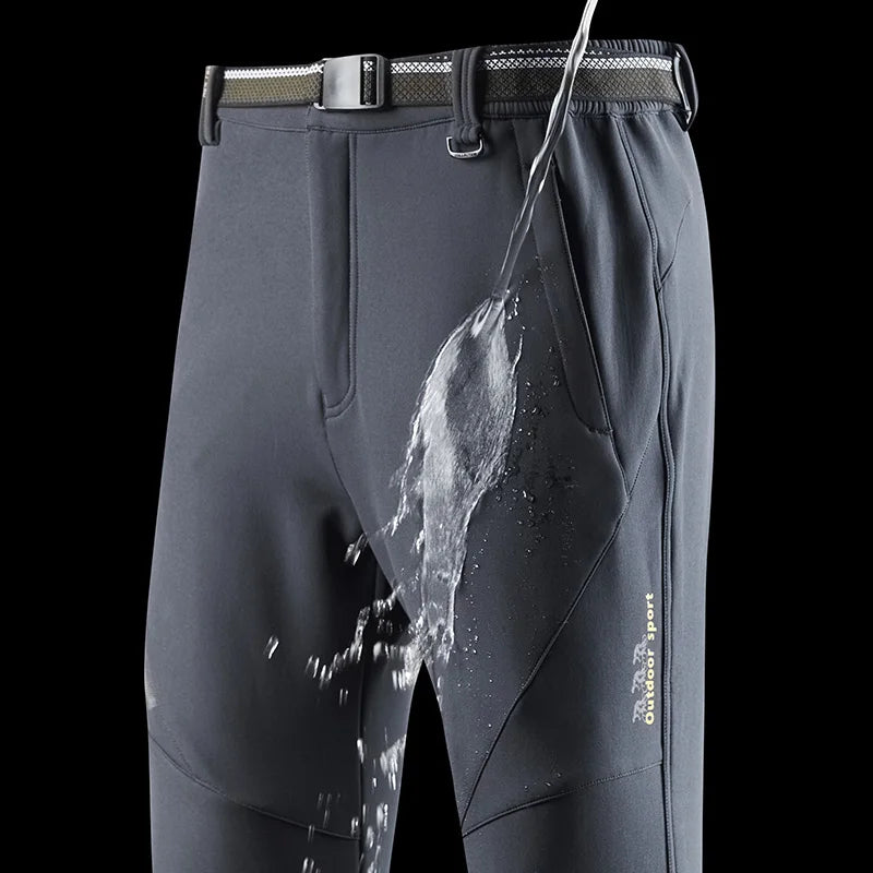 Pantalon de trekking homme polaire extensible