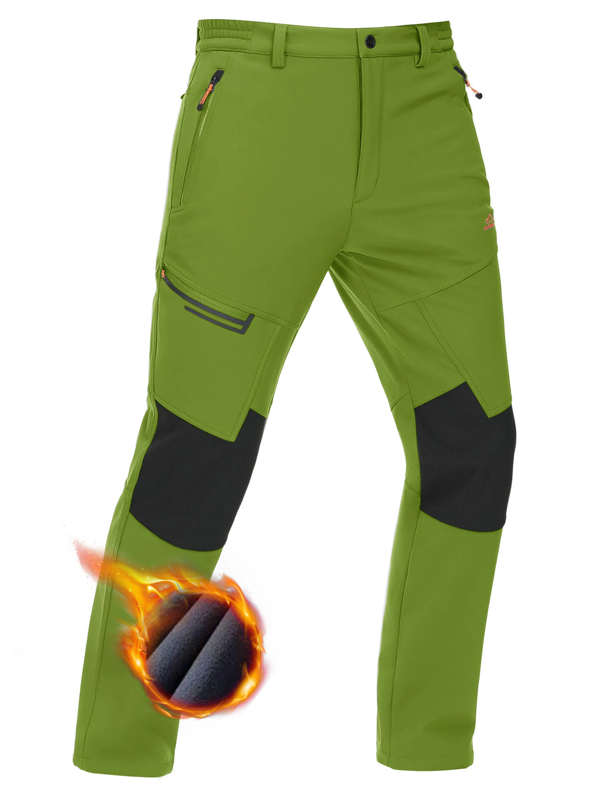 Pantalon softshell doublé polaire homme