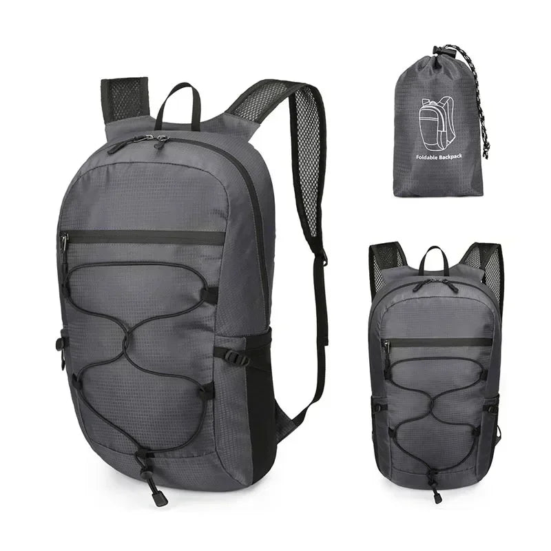 Sac à dos pliable de randonnée 20 L en nylon