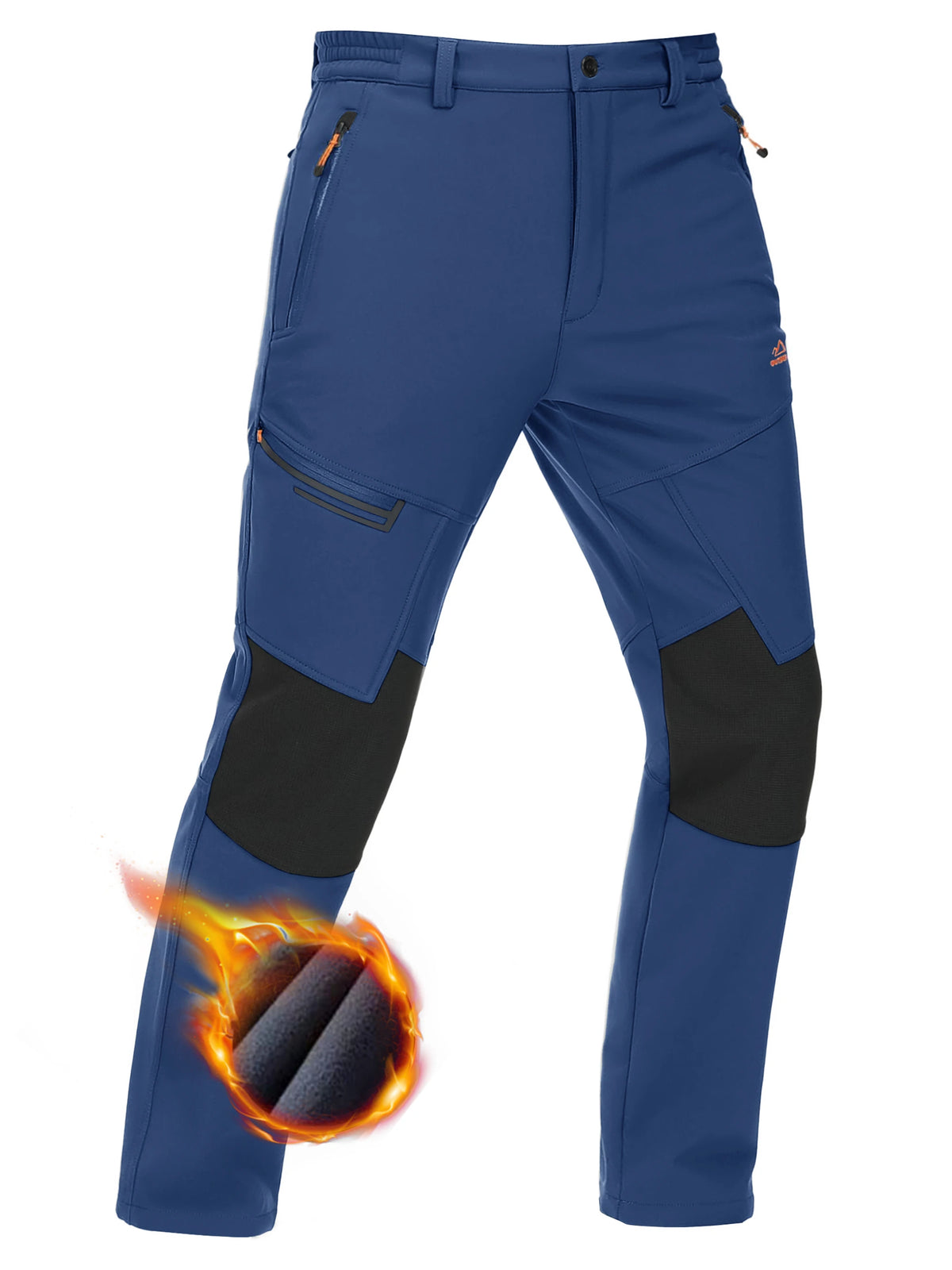 Pantalon softshell doublé polaire homme