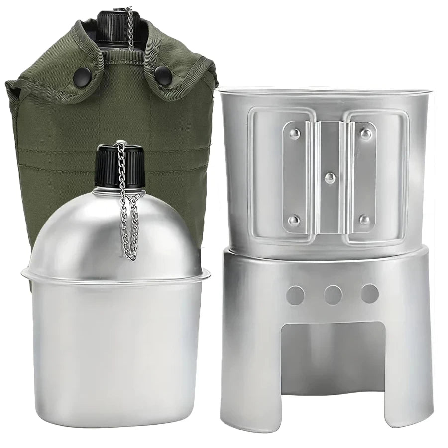 Gourde multifonctionnelle 4 pièces