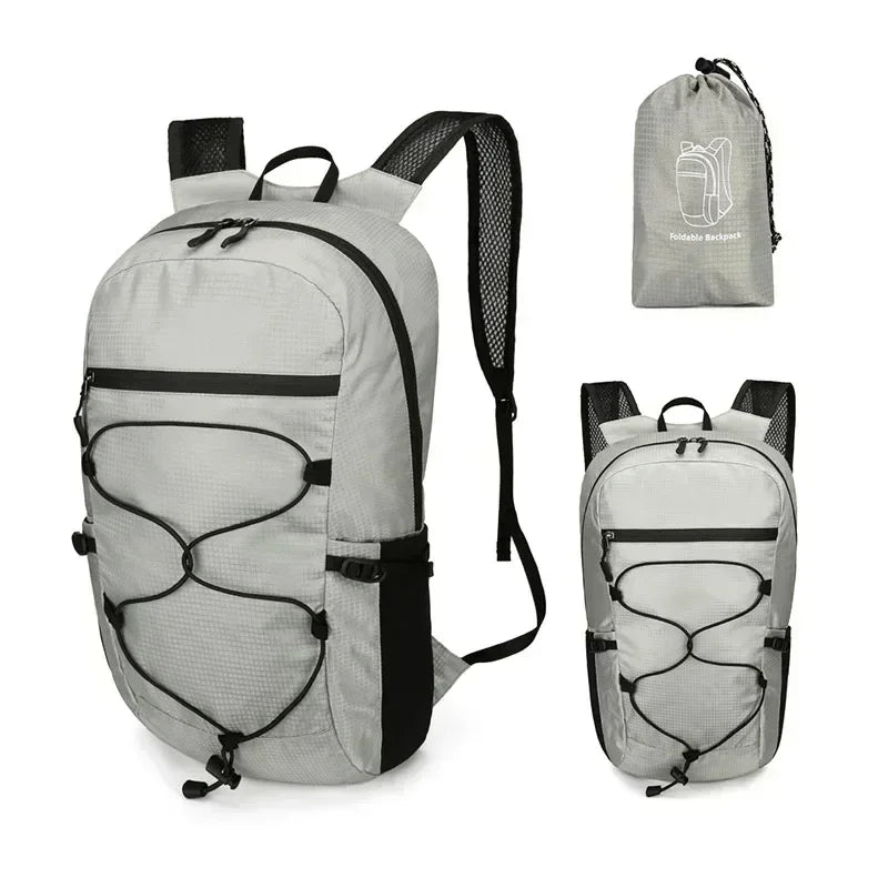 Sac à dos pliable de randonnée 20 L en nylon