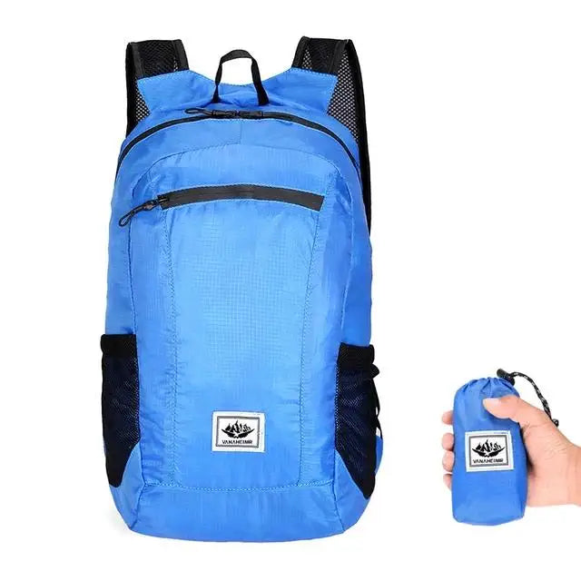Sac à dos pliable de randonnée 20 L en polyester