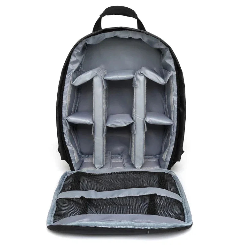 Sac à dos photo rembourré pour appareil et objectifs