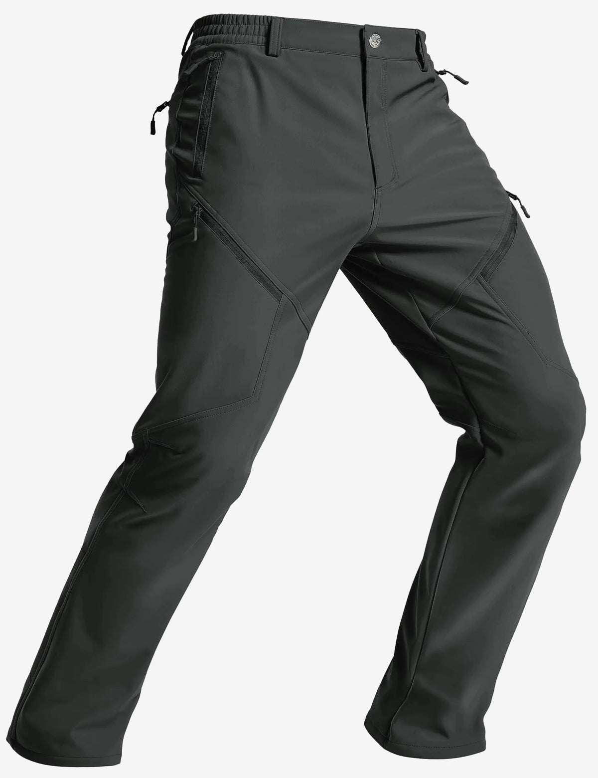 Pantalon de randonnée hiver homme doublé polaire
