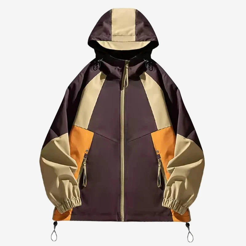 Veste de randonnée imperméable à capuche