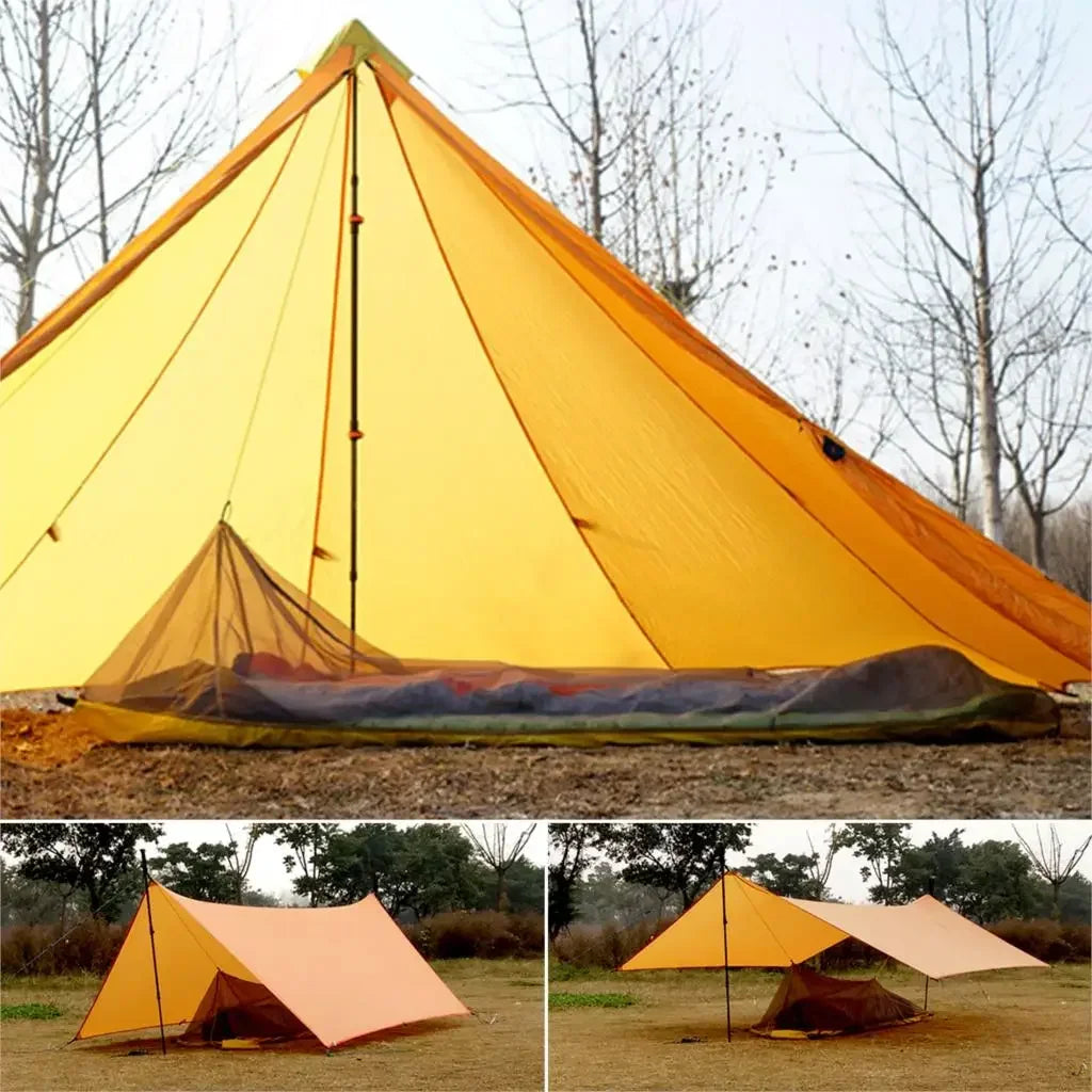Tente de camping ultralégère 1 personne (230 g/260 g)