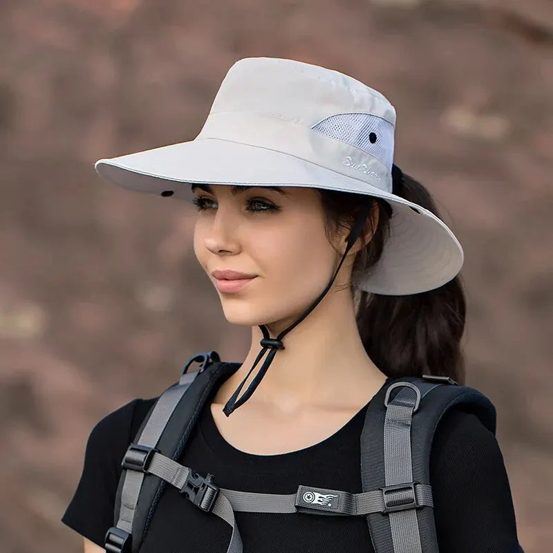 Chapeau respirant été