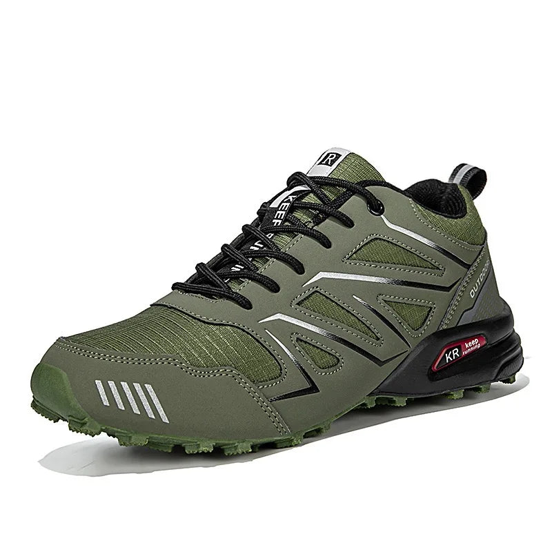 Chaussures de randonnée basses homme en cuir