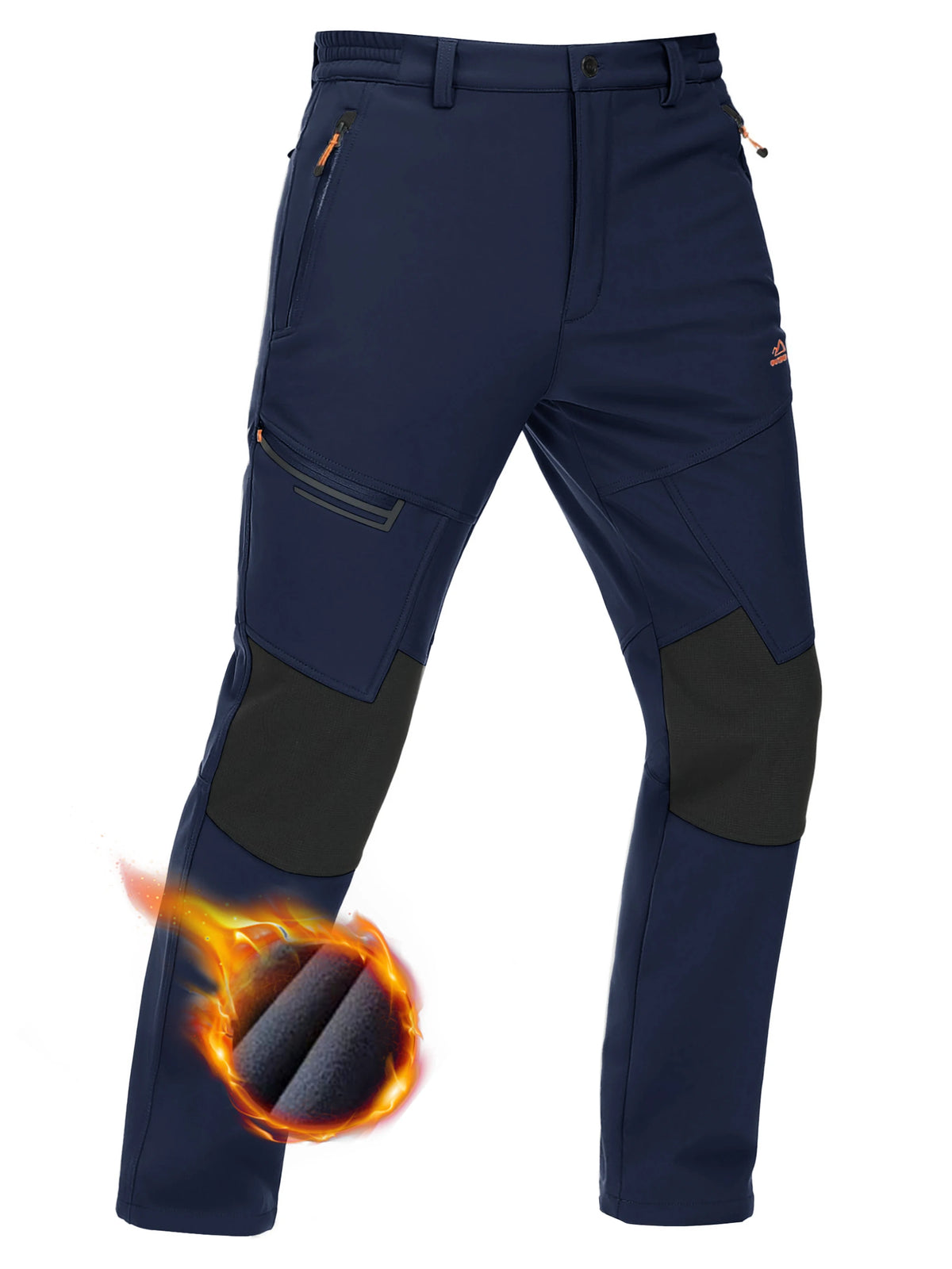 Pantalon softshell doublé polaire homme