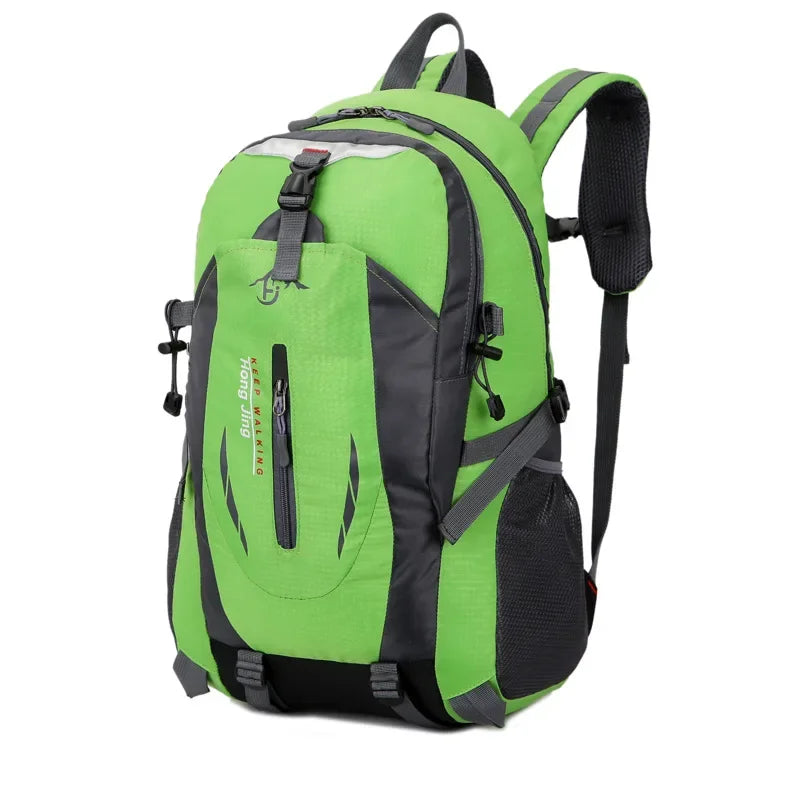 Sac à dos de randonnée en nylon avec housse de pluie