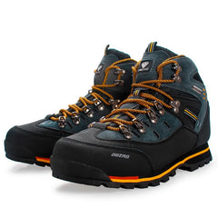 Chaussures de randonnée homme imperméables en cuir