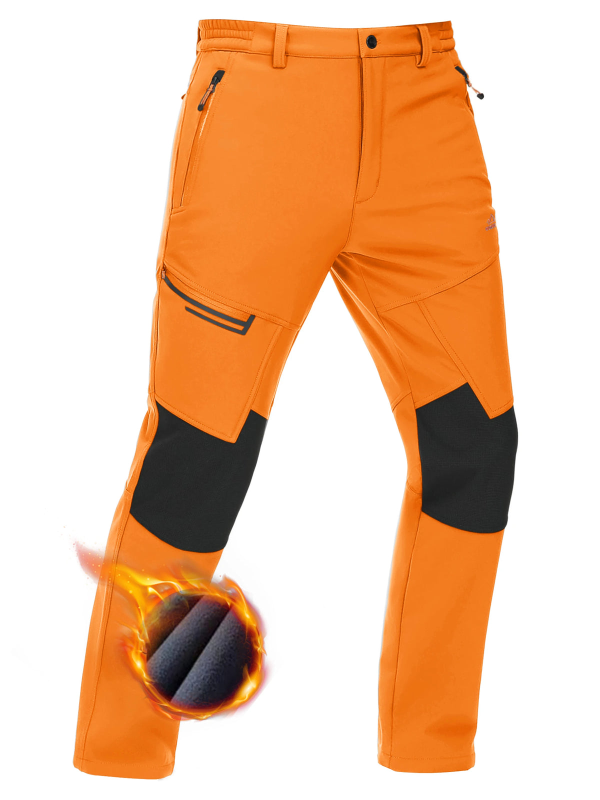 Pantalon softshell doublé polaire homme