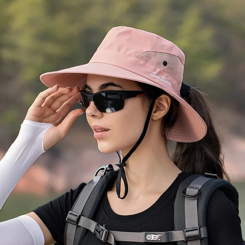 Chapeau respirant été