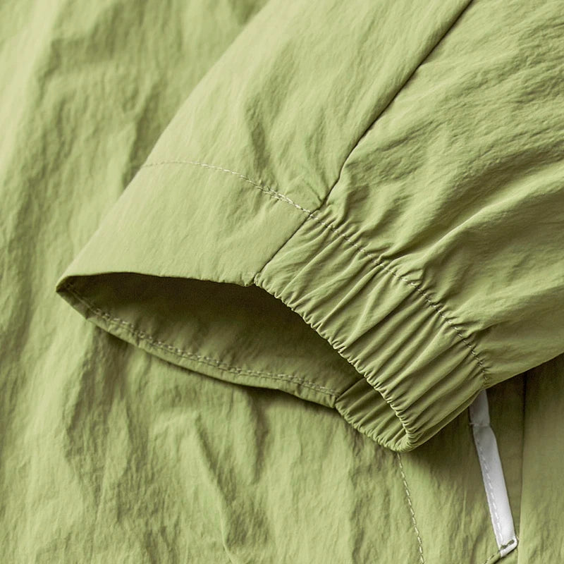 Veste de randonnée légère imperméable UPF 50+
