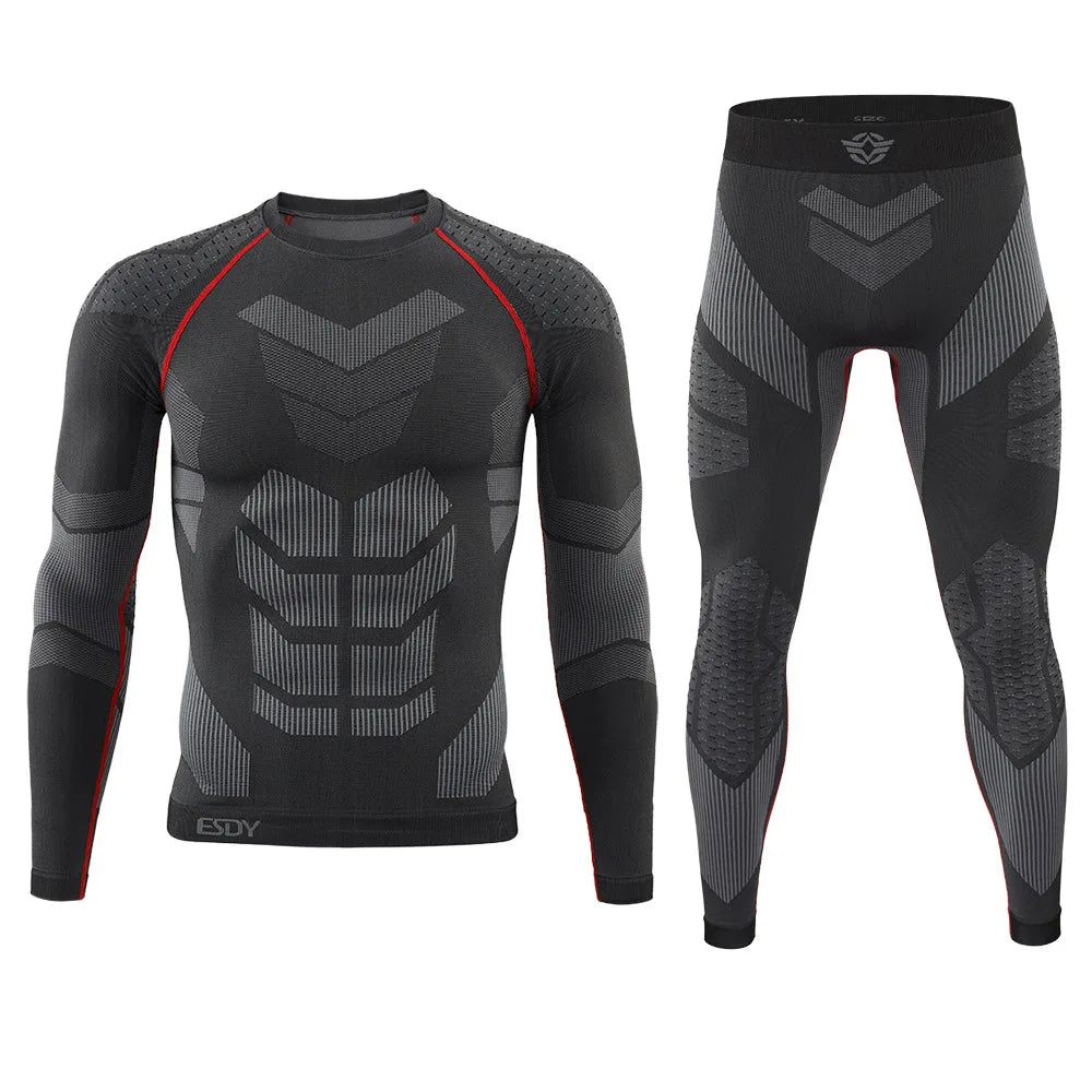 Sous-vêtements thermiques homme sans coutures
