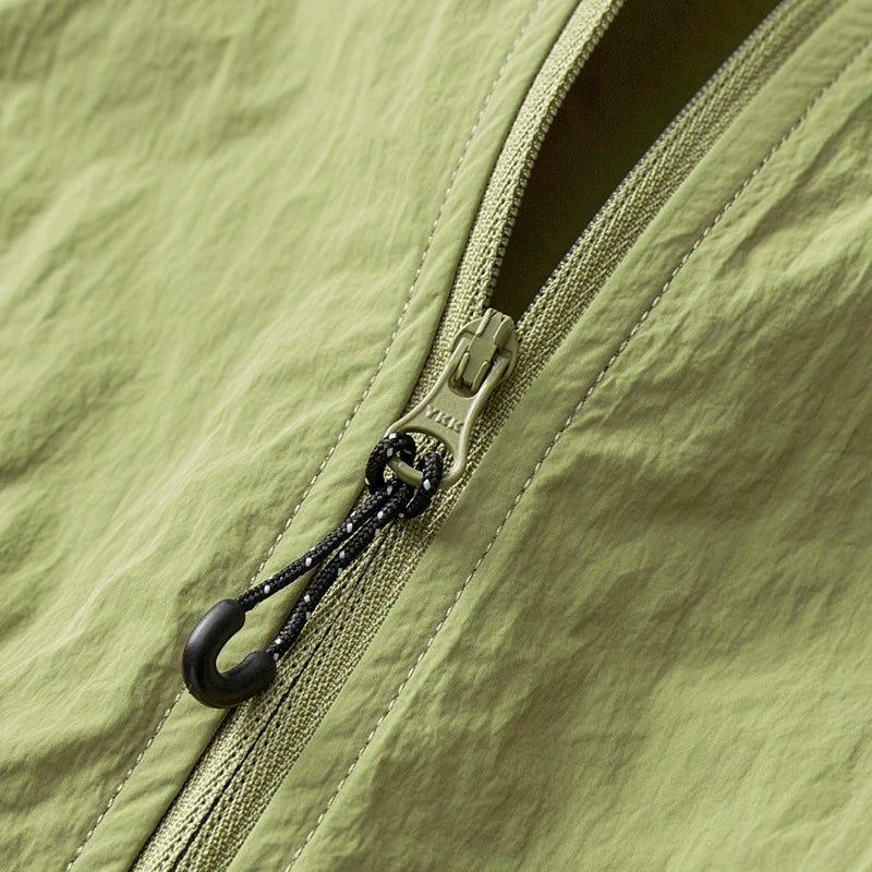 Veste de randonnée légère imperméable UPF 50+