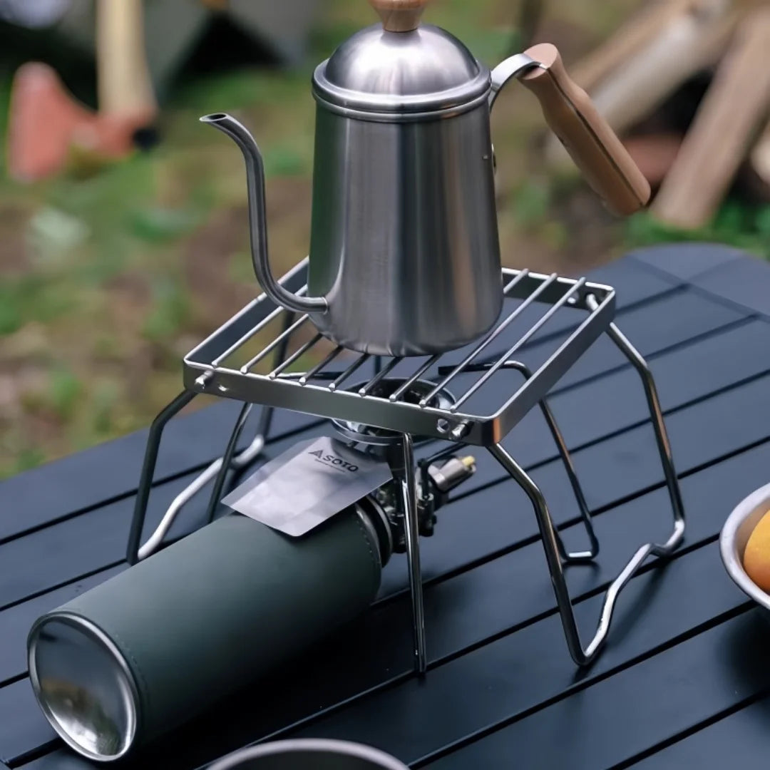 Support de barbecue randonnée