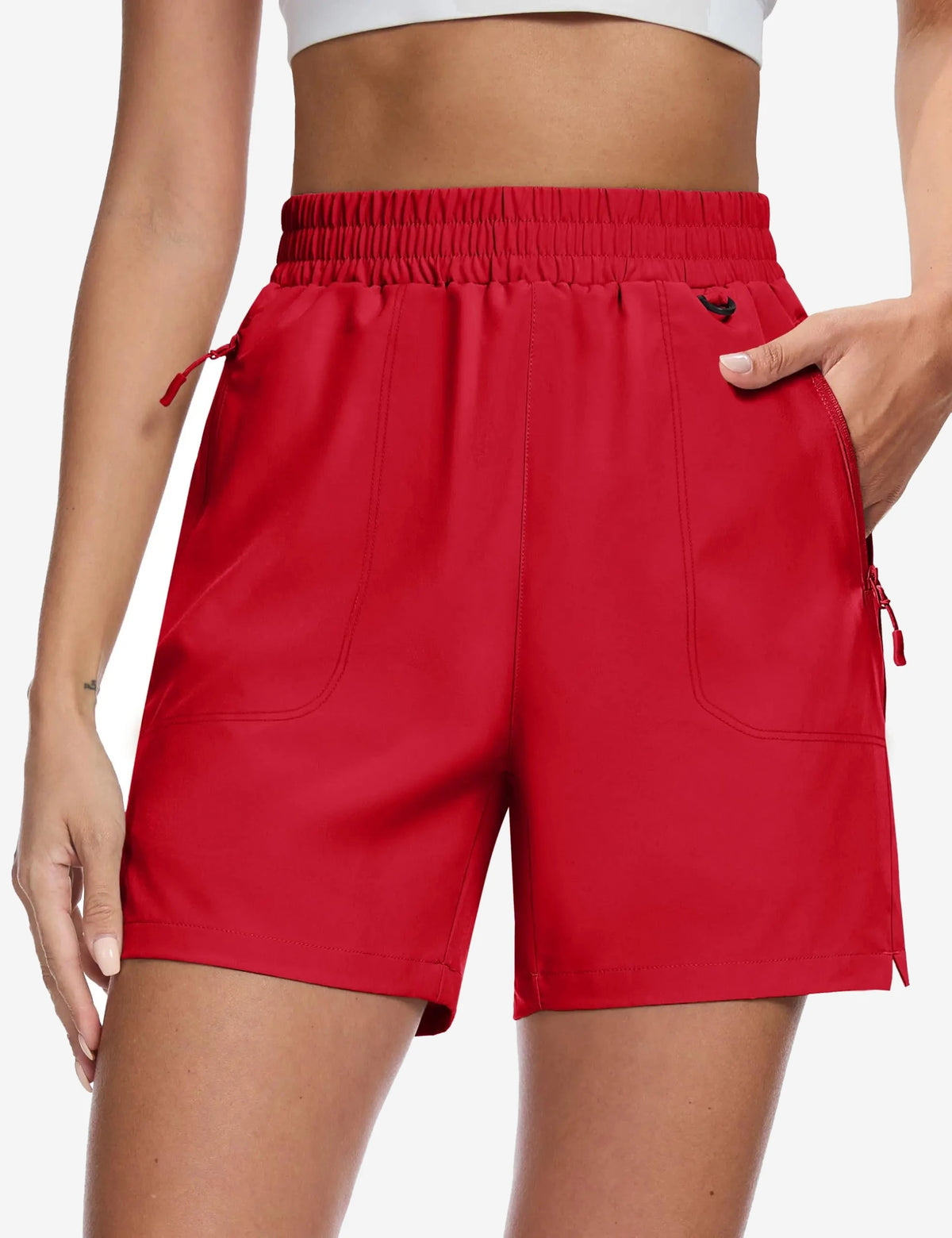 Short de randonnée léger femme 3 poches