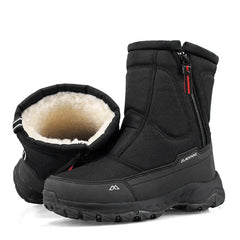 Bottes de neige imperméables doublées pour homme