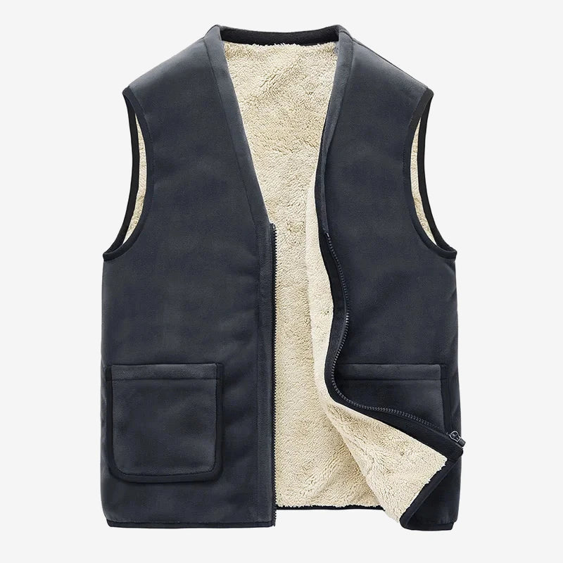 Gilet polaire sans manches homme