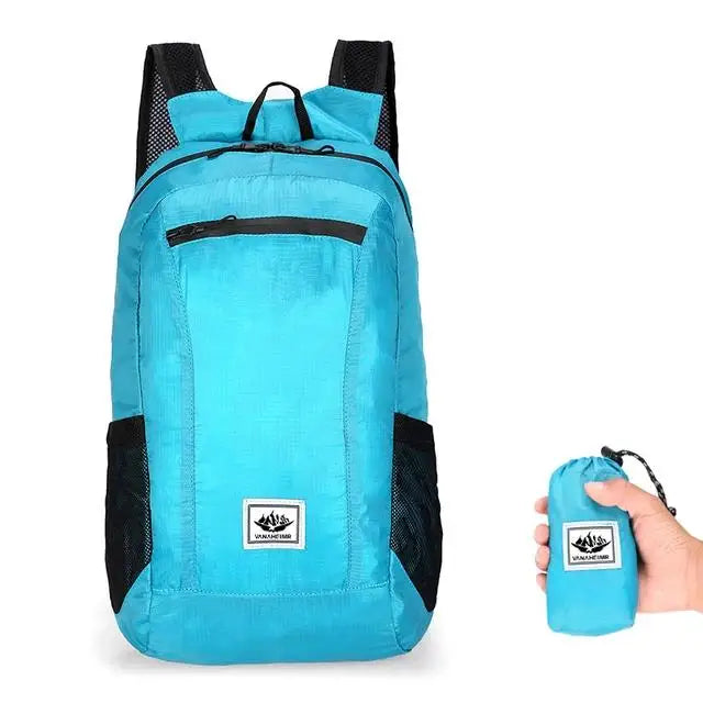 Sac à dos pliable de randonnée 20 L en polyester