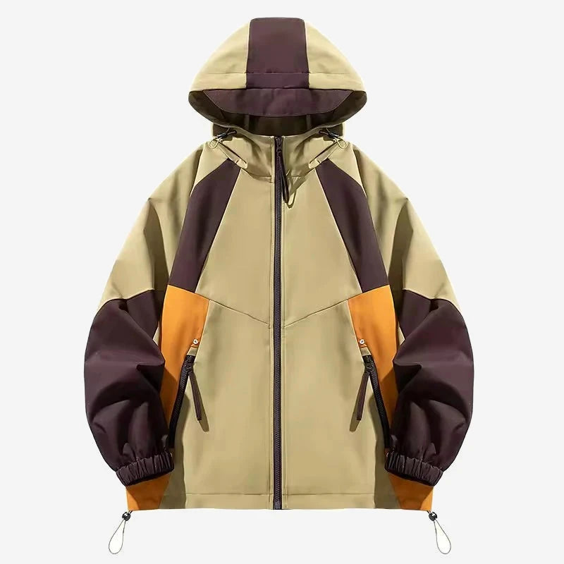 Veste de randonnée imperméable à capuche