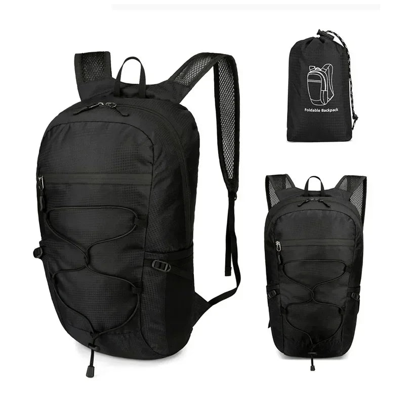 Sac à dos pliable de randonnée 20 L en nylon