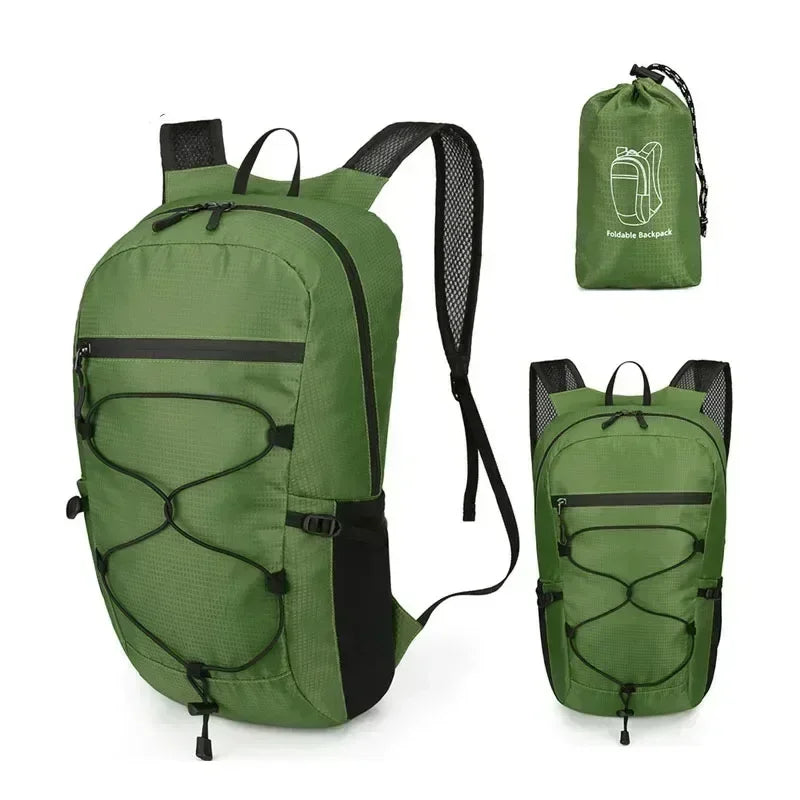 Sac à dos pliable de randonnée 20 L en nylon