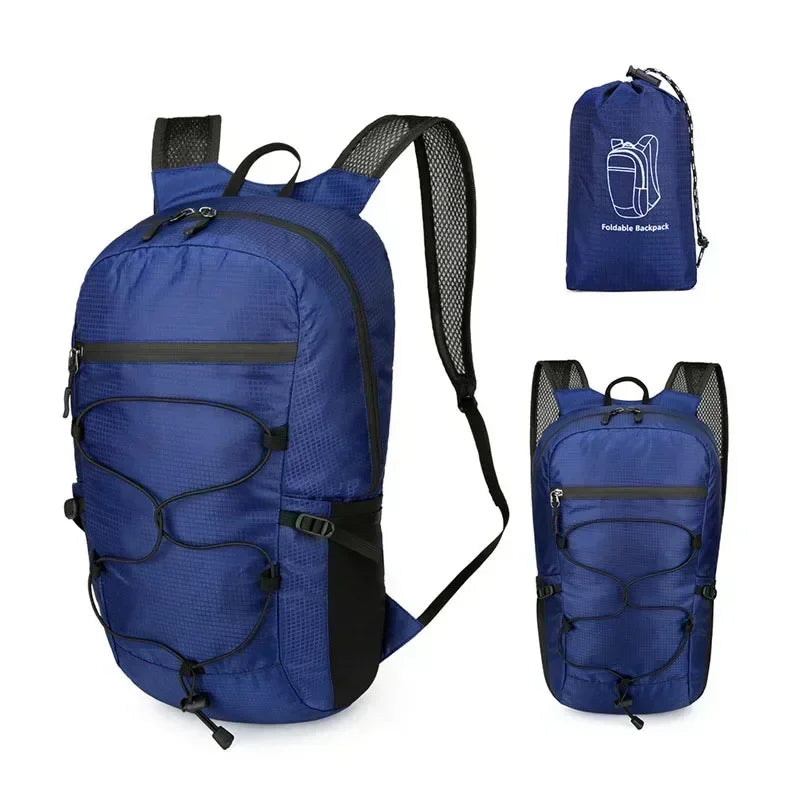 Sac à dos pliable de randonnée 20 L en nylon