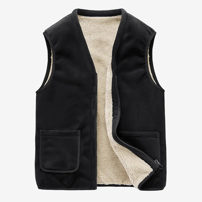 Gilet polaire sans manches homme