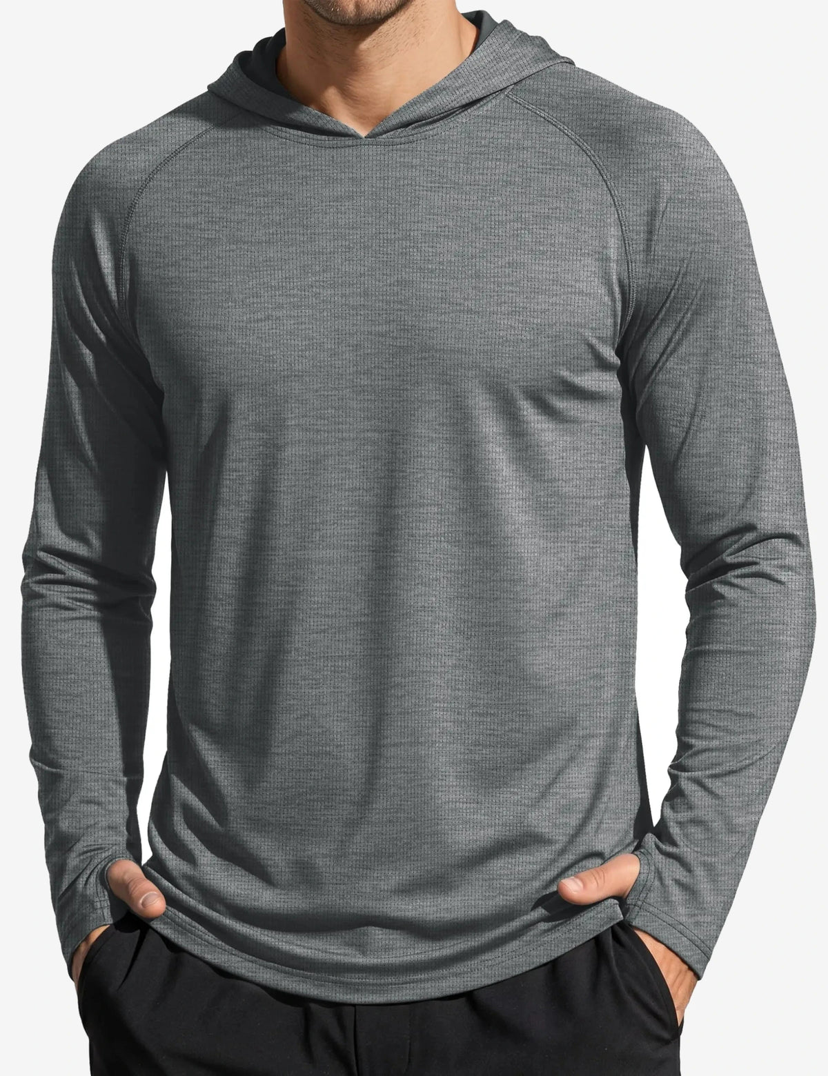 Haut anti-UV UPF 50+ à capuche homme