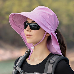 Chapeau randonnée cache soleil femme