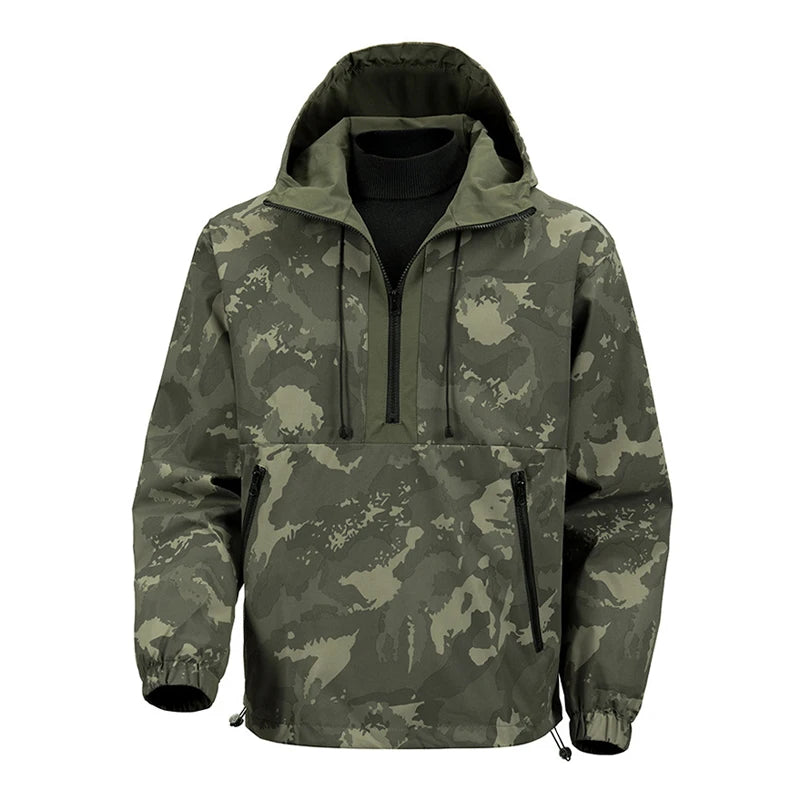 Anorak de randonnée imperméable homme