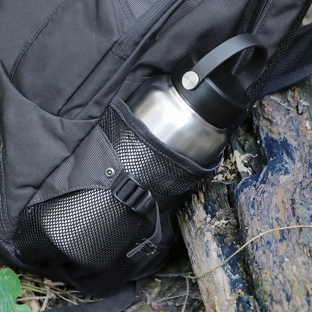 Gourde acier inoxydable + tasse intégrée